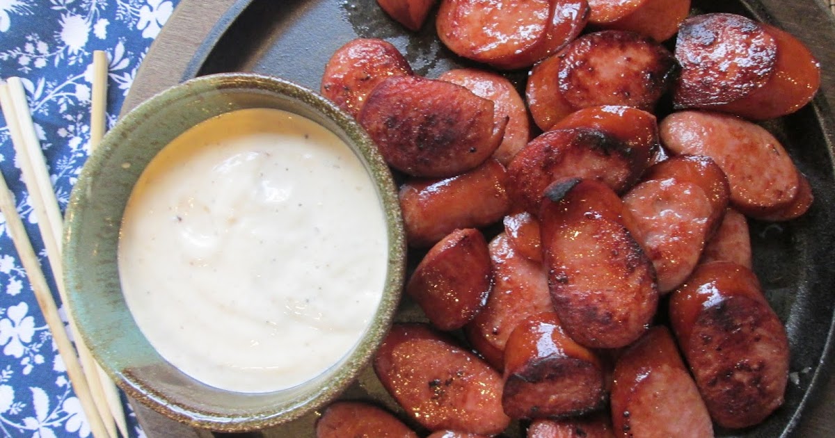 Stirring the Pot Ina Garten's Kielbasa with Mustard Dip (Plus a