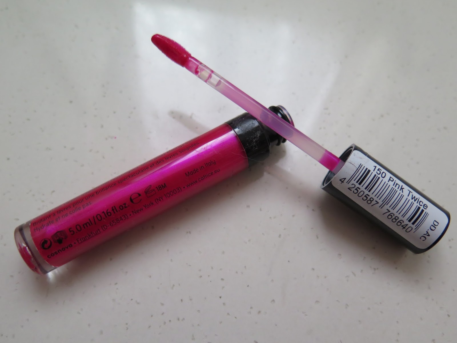 The Blackmentos Beauty Box Review Catrice Infinite Shine Lip Gloss in
