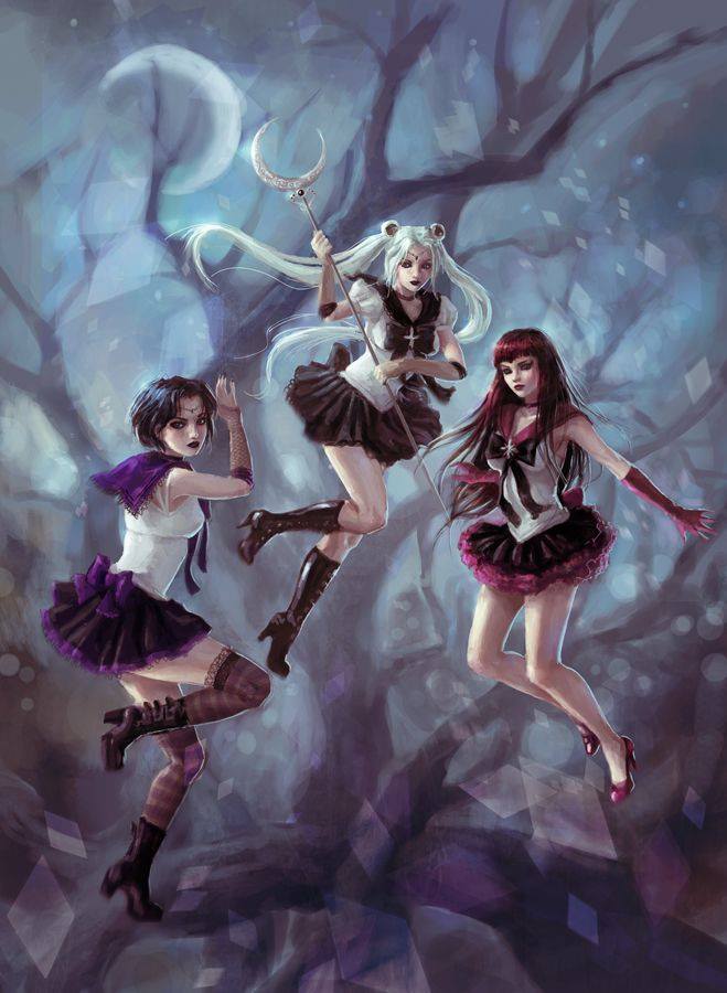 ♥~ Sparkling Neko world~♥: Pastel Goth meets Sailor Moon ♥ & Sweet Spirits  review