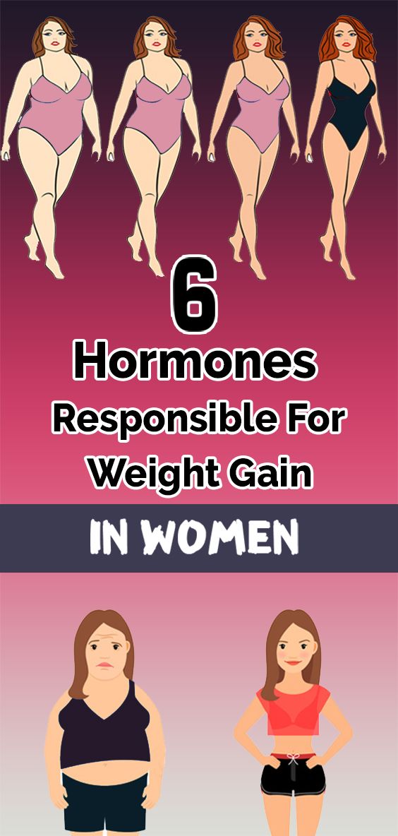 Here Are The 6 Hormones Responsible For Weight Gain In Women Healthy