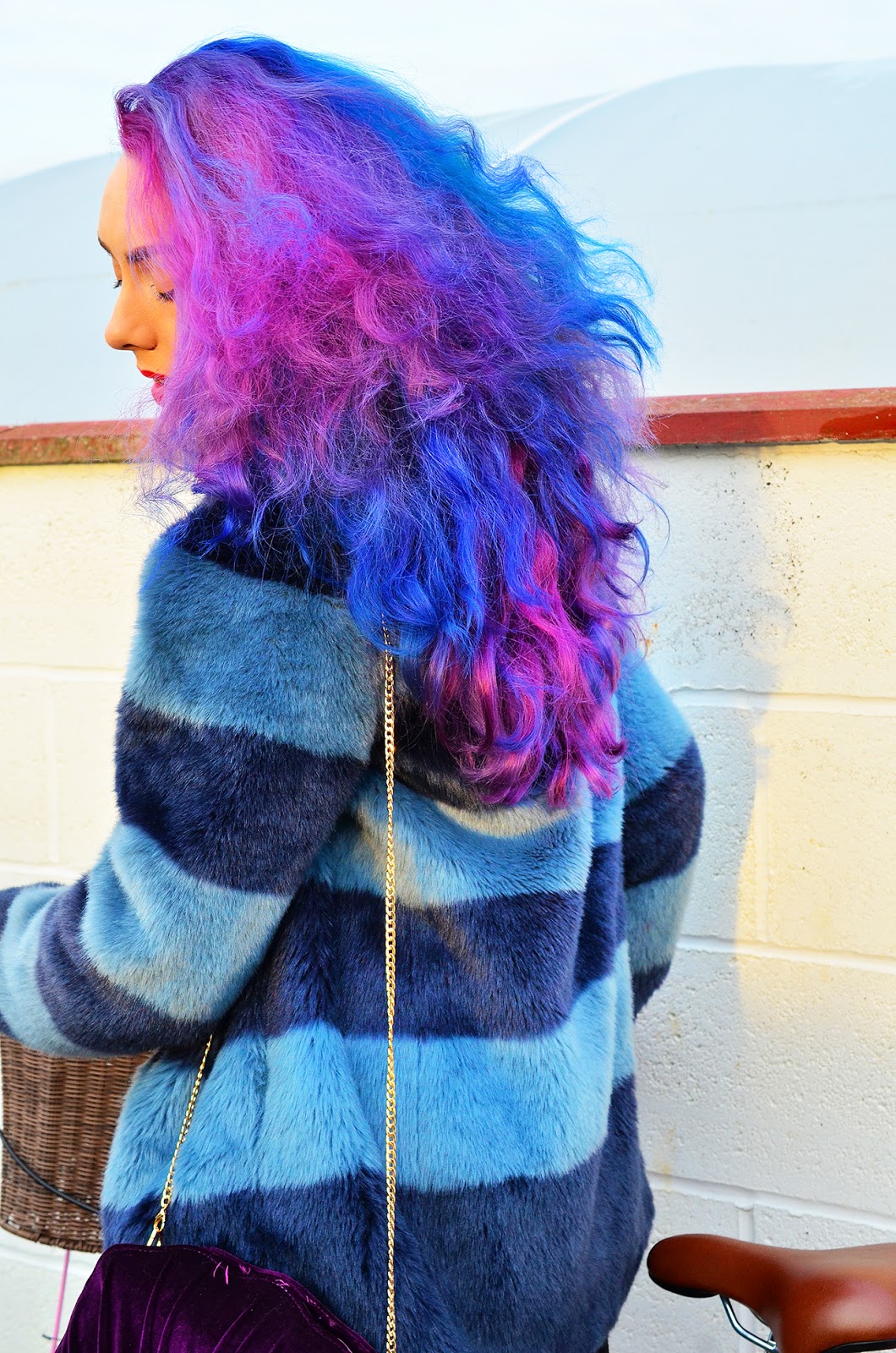 Blue Pink Purple Hair Stephi LaReine