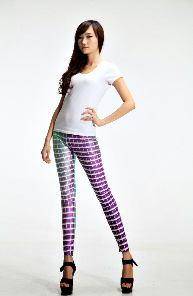 how to make yourself look skinny in leggings