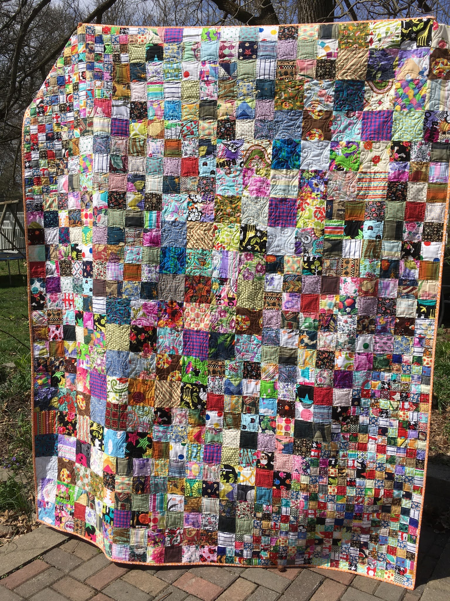 Show Me Sewing Multisize Square Scrappy Quilt