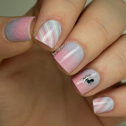 pink purple dust fairy gradient nail nails sprinkling designs w7 thenailasaurus baby polish gradients