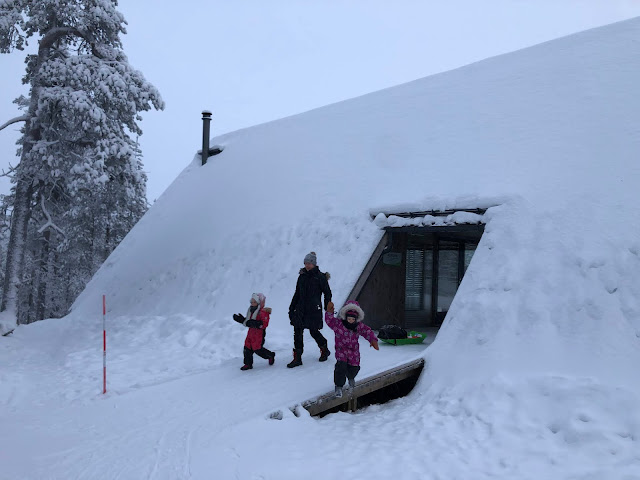 Talviloma Saariselällä - monipuolinen kohde lasten kanssa