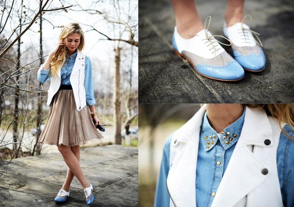 Al-je Annet: Оксфорды: что это такое и с чем носить?