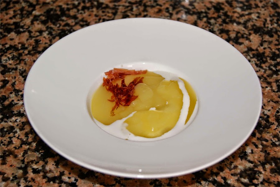 Crema de patata y calabaza