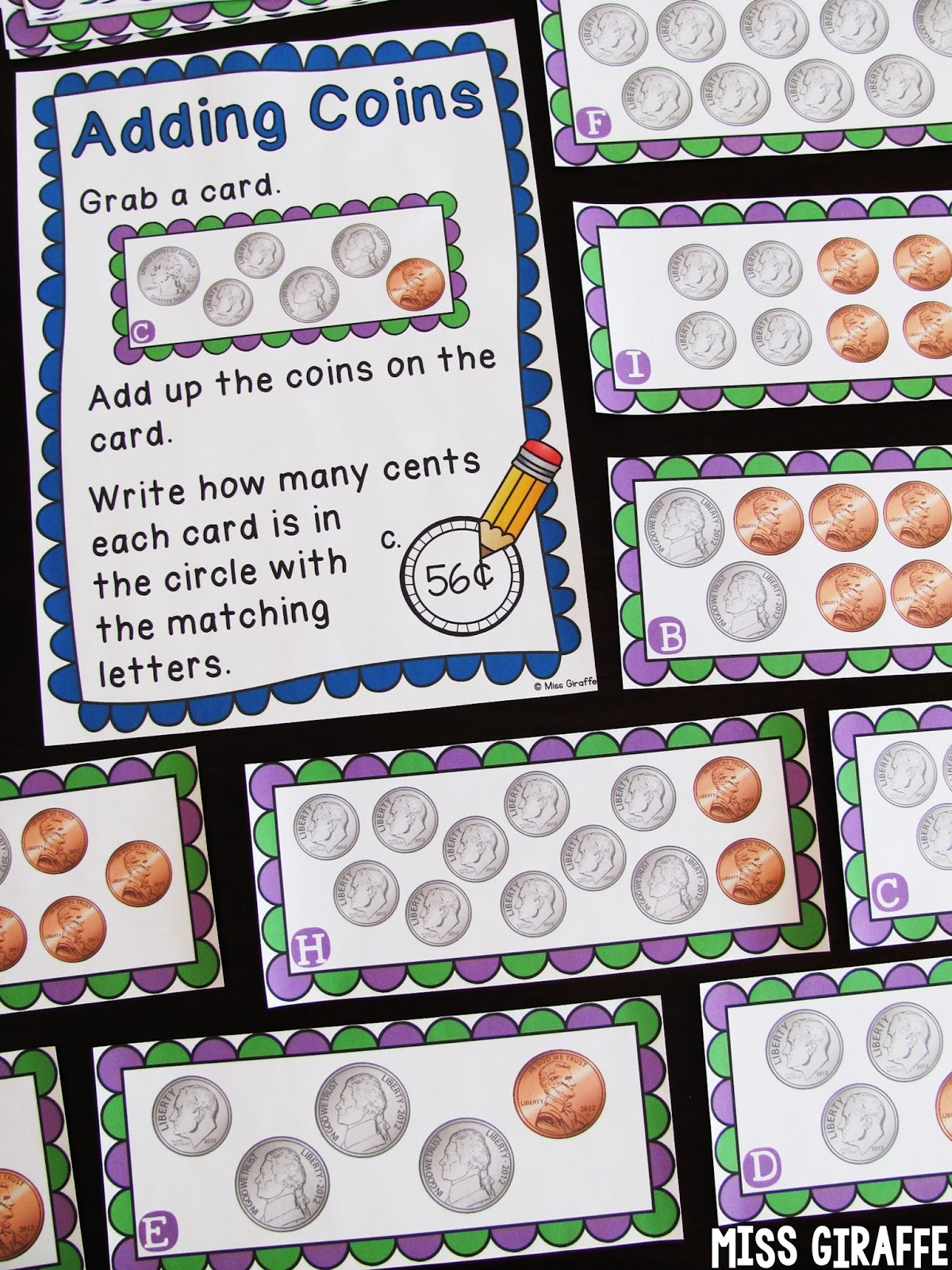 Miss Giraffe's Class: Teaching Money