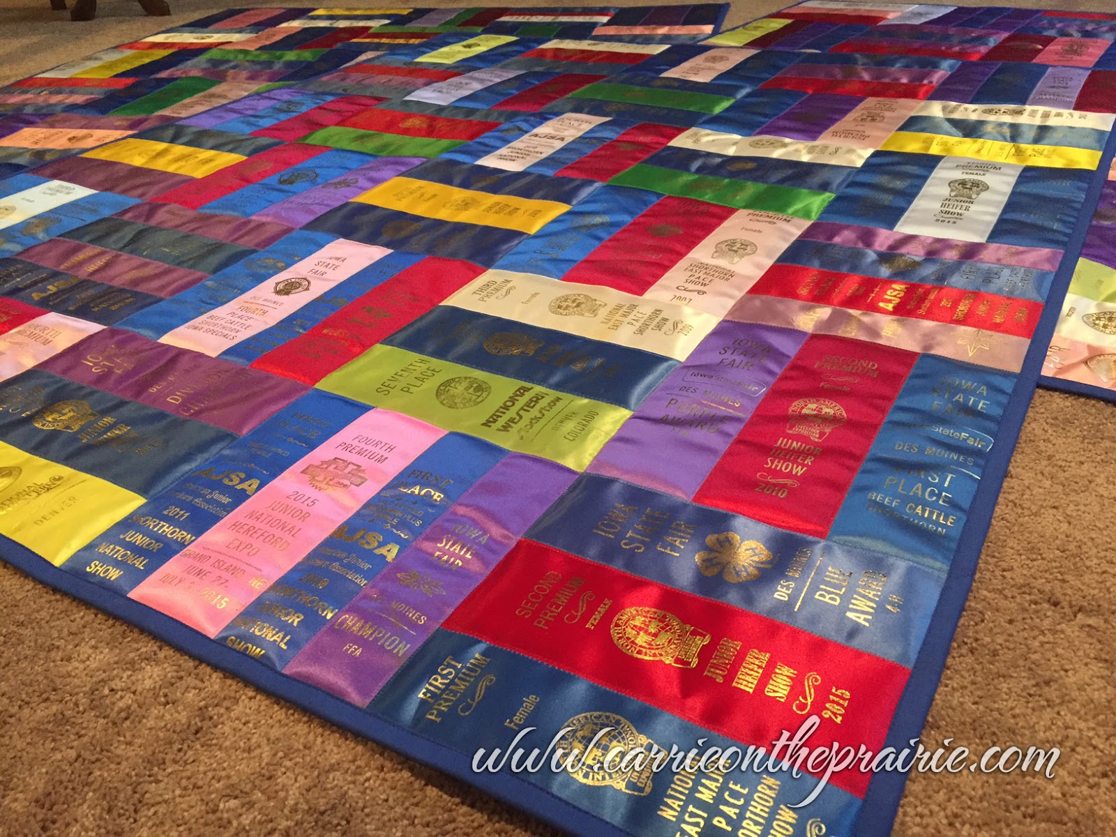 Carrie On The Prairie Ribbon Quilts
