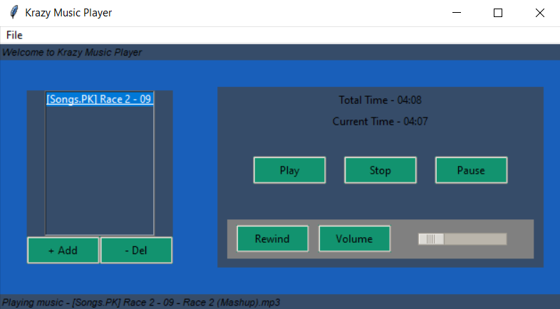 How To Create Music Player Using Python Gui Tkinter P - vrogue.co