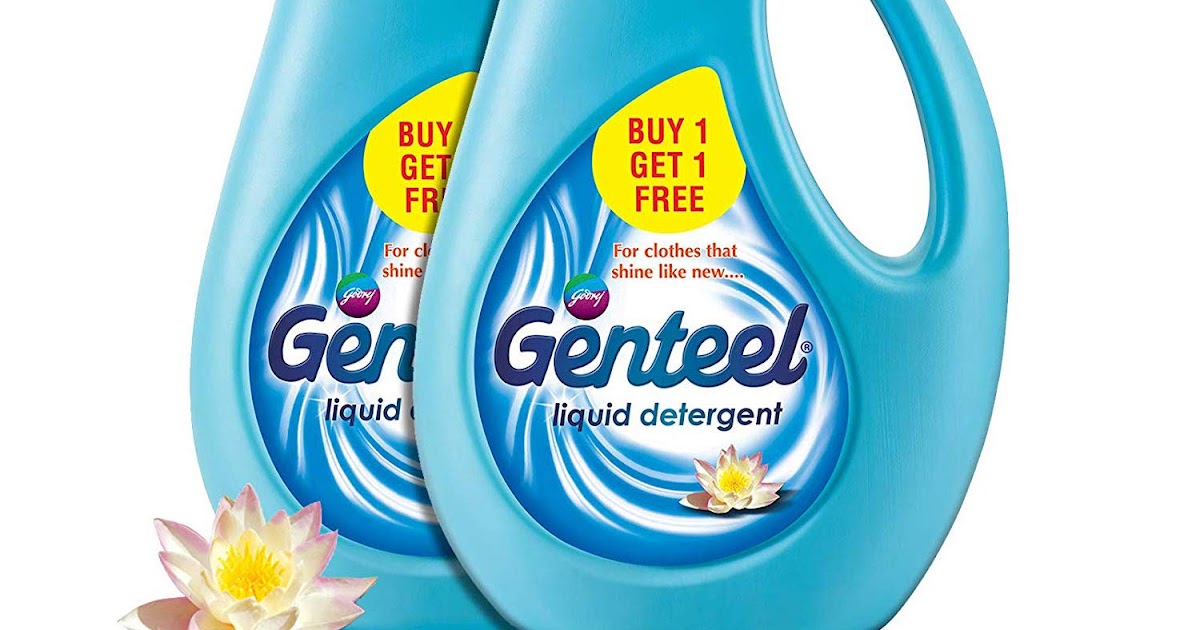 LOOTS WORLD Genteel Liquid Detergent Pack of 2 (1kg+1kg)
