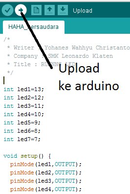 MEMBUAT RUNNING LED DENGAN ARDUINO - Do It Yourself