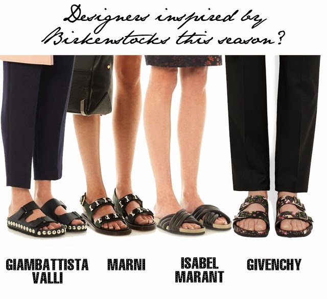 Trendwatch Designers taking inspiration from Birkenstocks for SS14