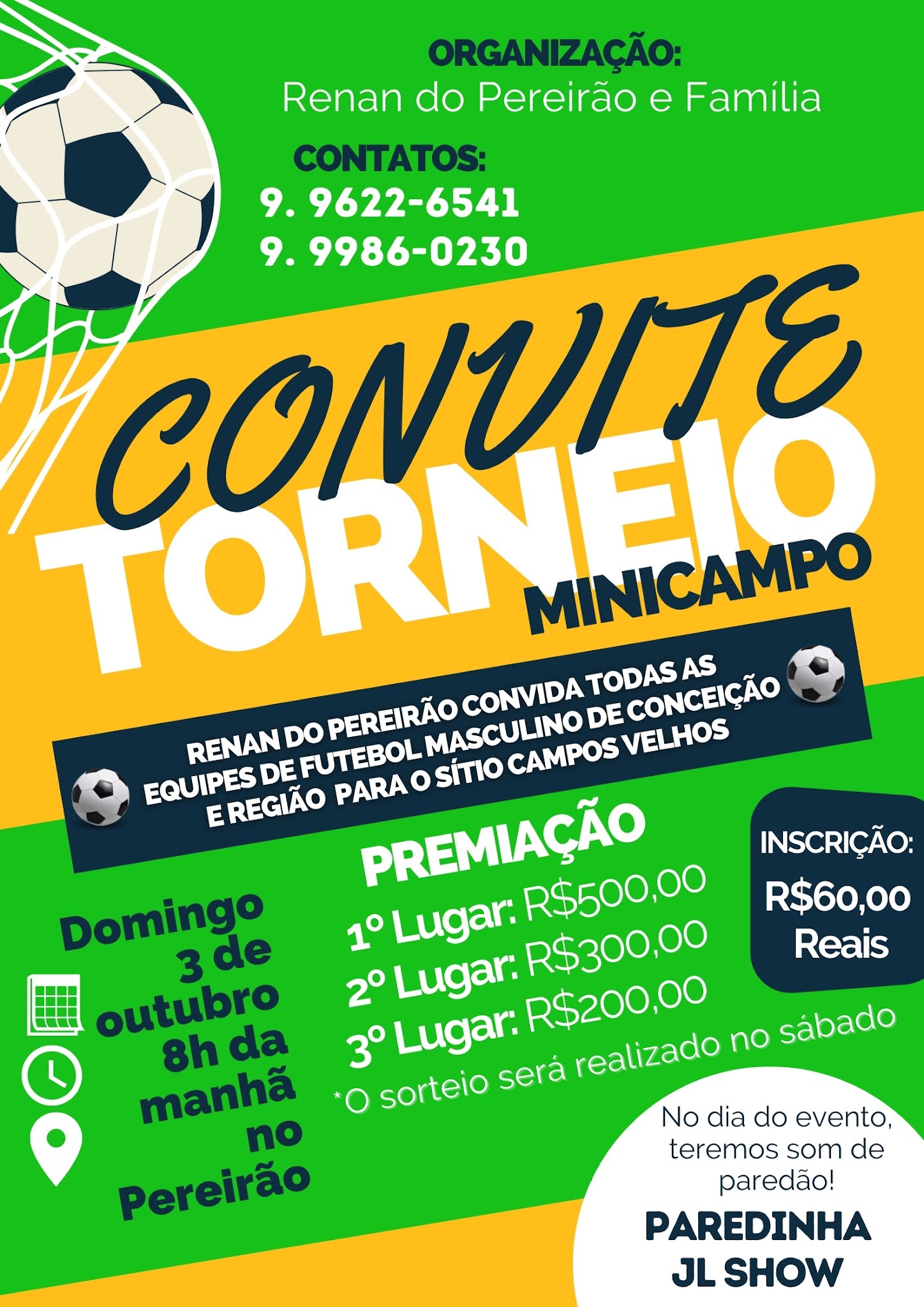 Modelo de projeto do convite torneio evento jogo de futebol, Vetor Grátis