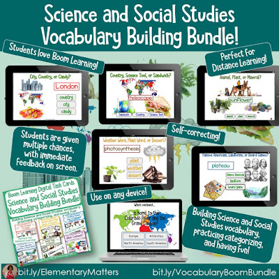 https://www.teacherspayteachers.com/Product/Distant-Learning-Building-Vocabulary-Science-and-Social-Studies-BoomCard-Bundle-5539469?utm_source=coronacoaster%20blog%20post&utm_campaign=S%20and%20SS%20vocab%20boom