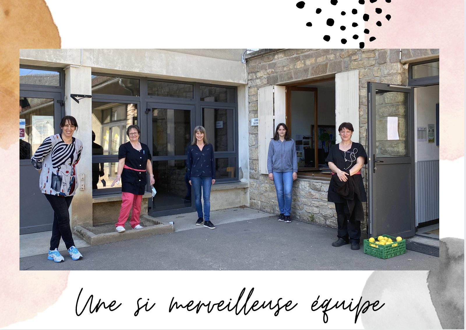 École Sainte Famille Une équipe qui prépare notre retour