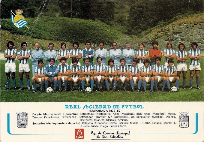 REAL SOCIEDAD 1979-80. By Este.