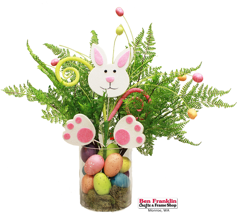 Ben Franklin Crafts and Frame Shop, Monroe, WA 7 DIY Easter Projects