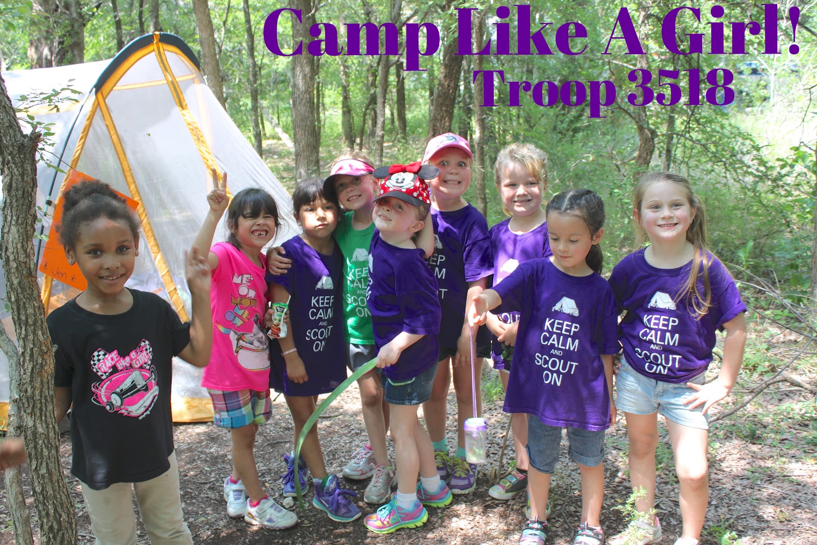 sweet savannah Adventures In Girl Scout Camping Day One