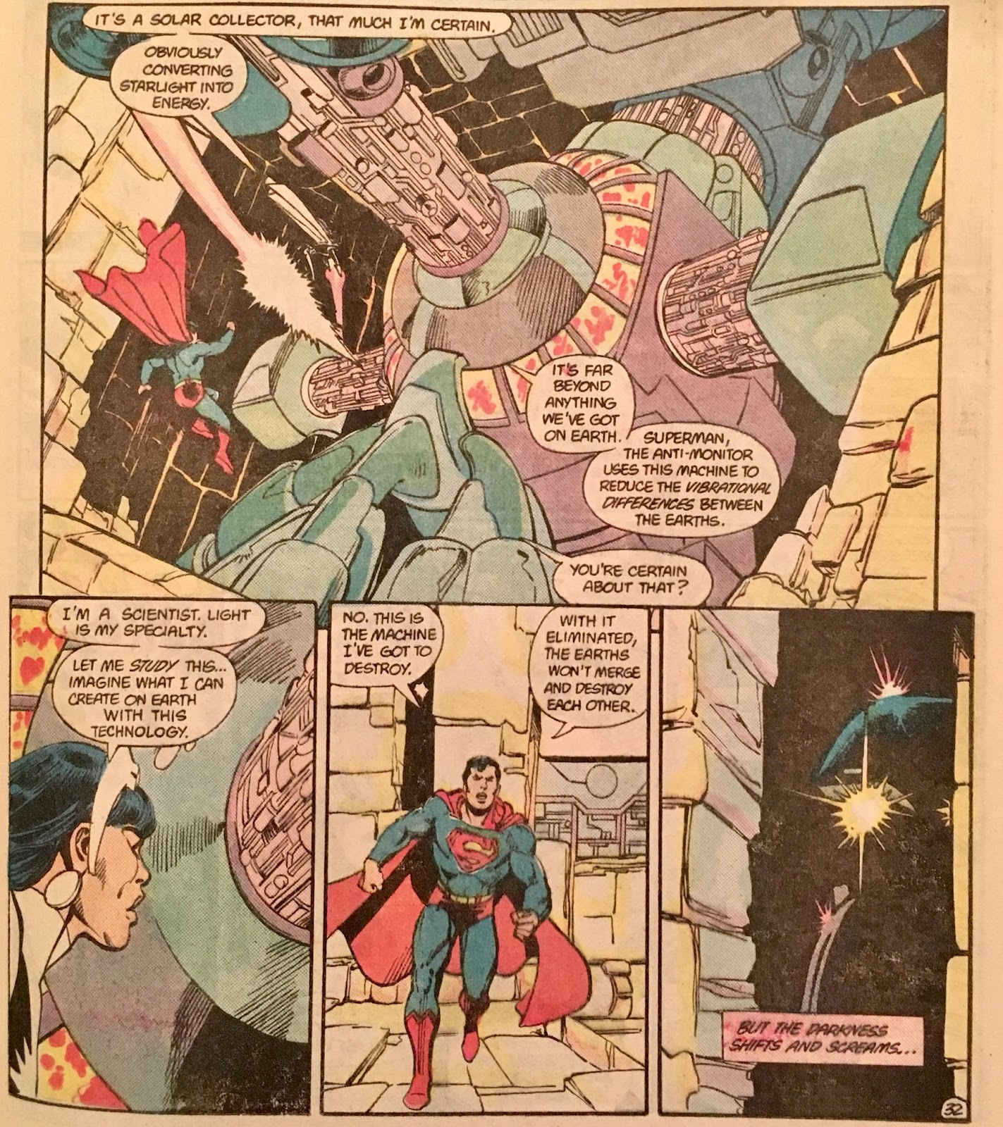 Chris is on Infinite Earths Crisis on Infinite Earths 7 (1985)