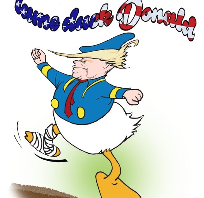 Cartoon :- Lame Donald Duck  