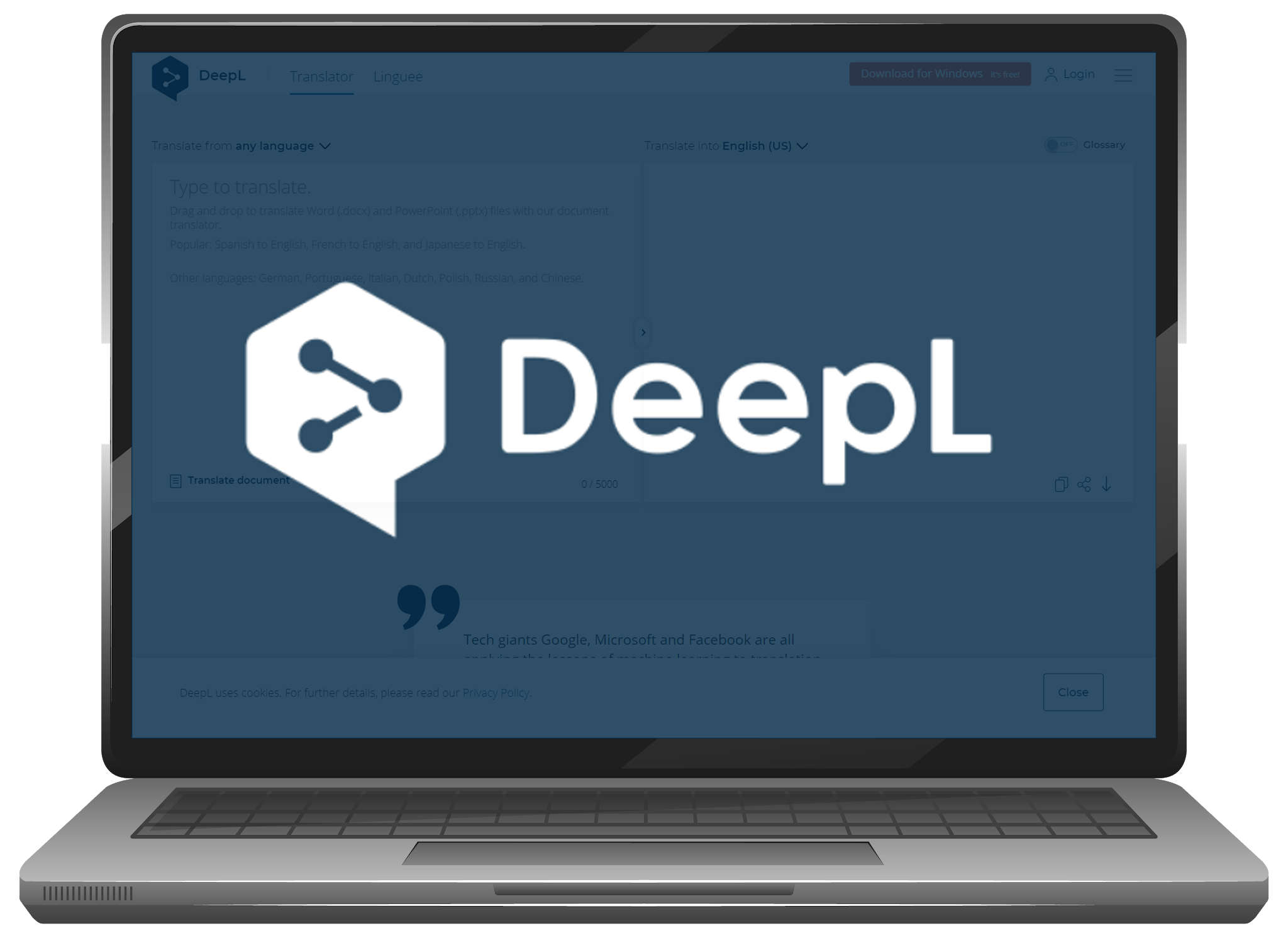 DEEPL Meilleur site/application de traduction du texte GeogRachid BISSOUR