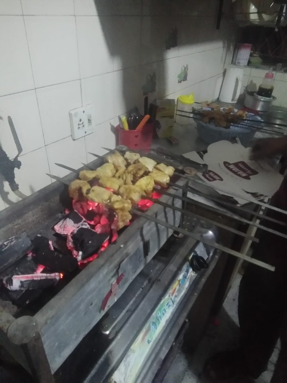 An indoor Bar B Q activity amid corona lock downfusion stories