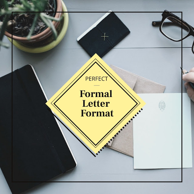 formal letter format formal letter format