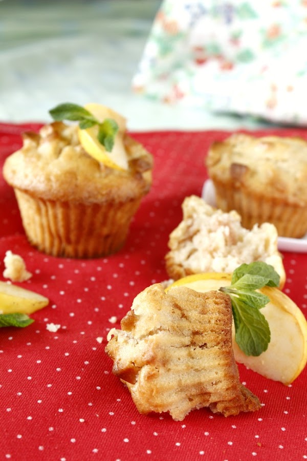Muffins de manzana.http://www.maraengredos.com/