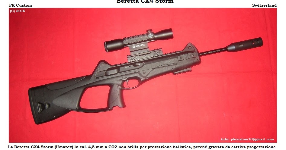 PK - Beretta CX4 Storm "SHP" .