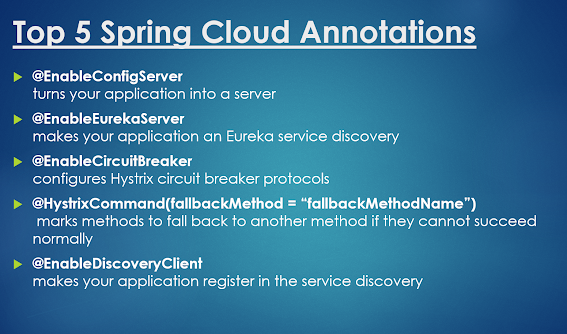 Top 5 Spring Cloud Annotations for Java Developers