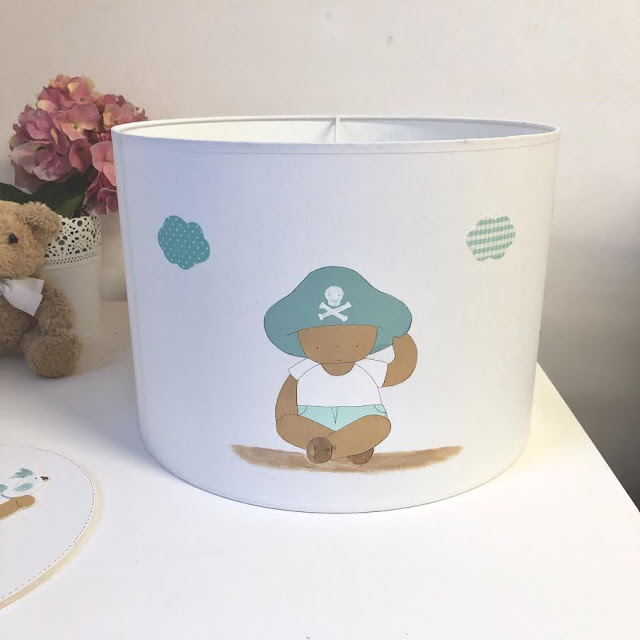 pantallas para lámparas infantiles