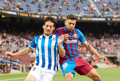 ملخص واهداف مباراة برشلونة وريال سوسيداد (4-2) الدوري الاسباني