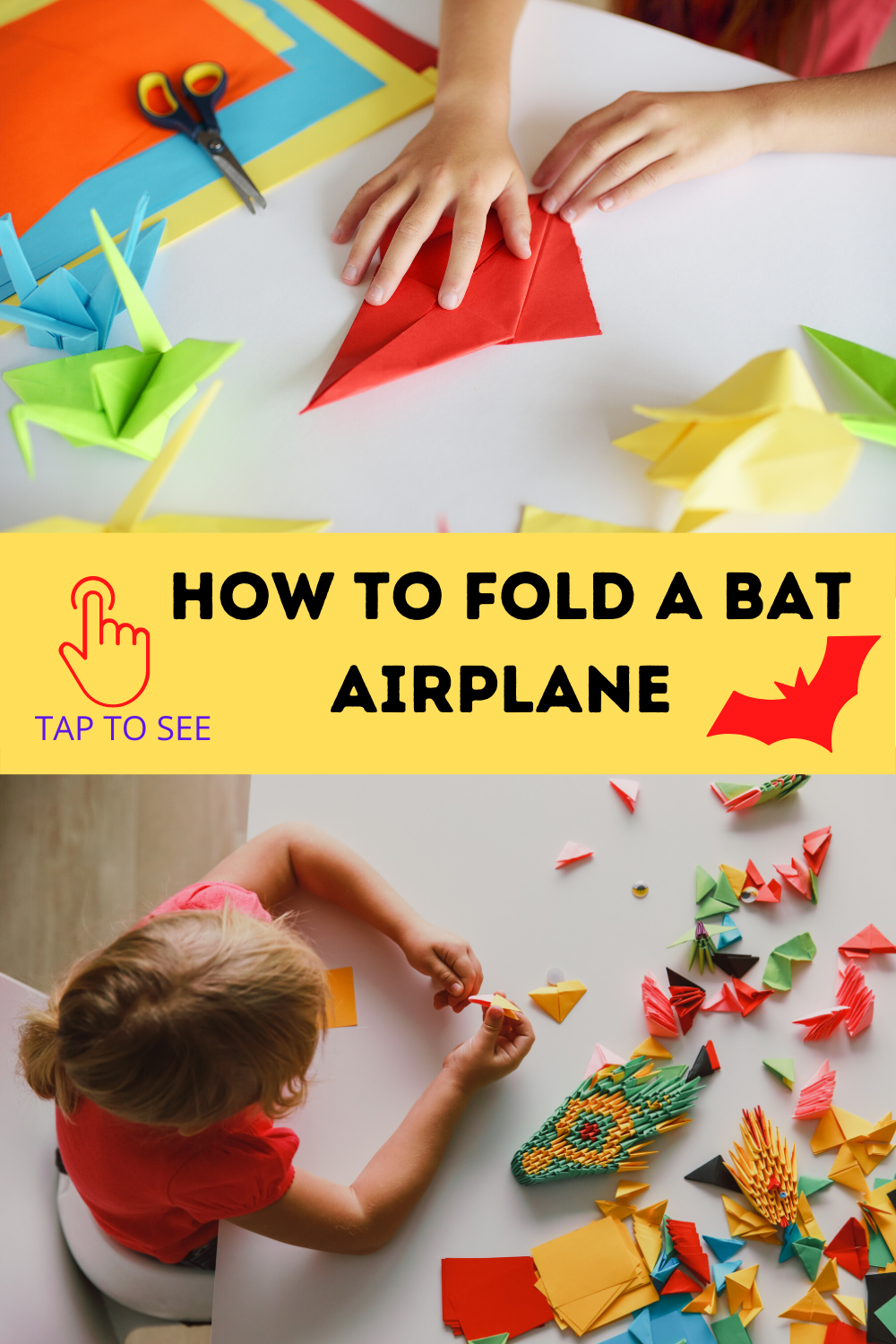 How to make a bat airplane HIPPODIY