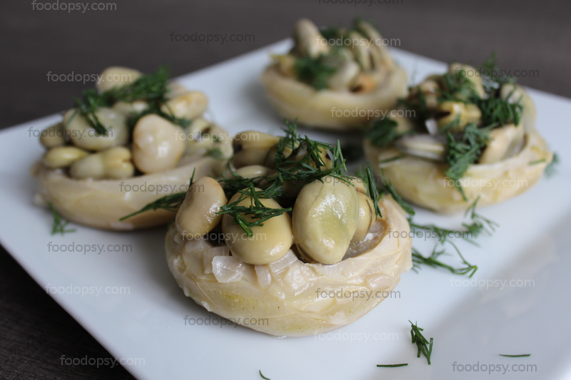 Artichoke Heart with Fava Beans