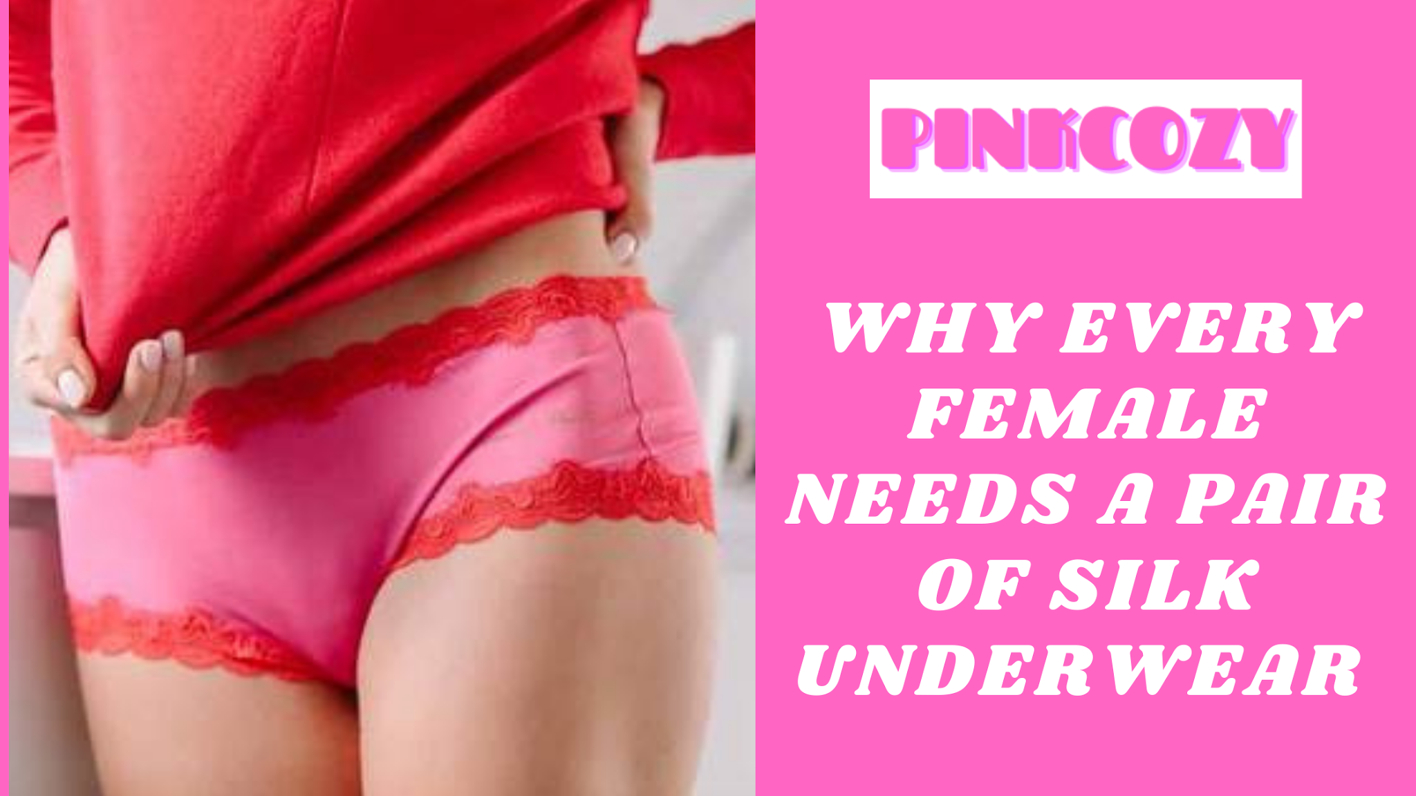Why Every Female Needs a Pair of Silk Underwear PinkCozy