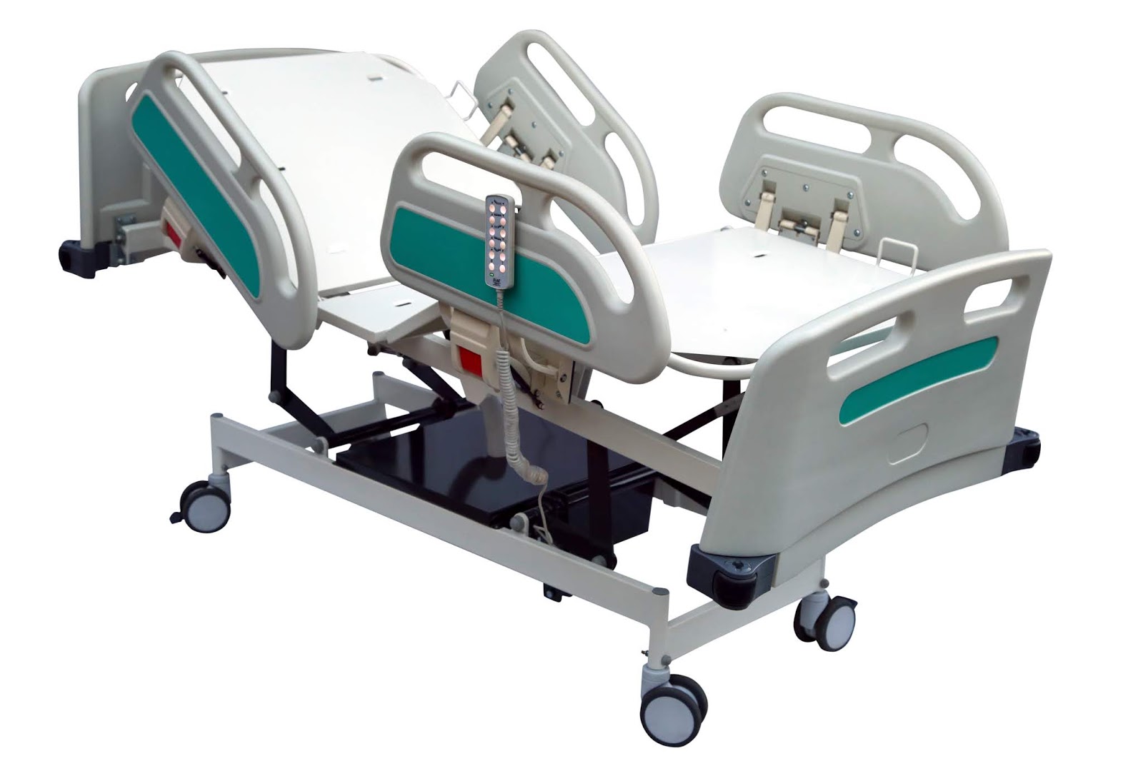 Sigma Medicare Systems electric hilow ICCU Bed with ABS railing