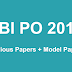 SBI PO Previous Years Question Papers Download PDF