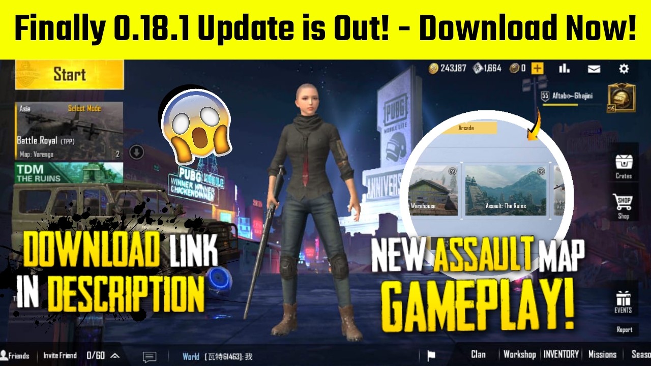 Pubg Mobile Lite 0 18 1 Update Is Finally Out Pubg Mobile Lite 0 18 1 Update Download Link King Of Games King Of Game