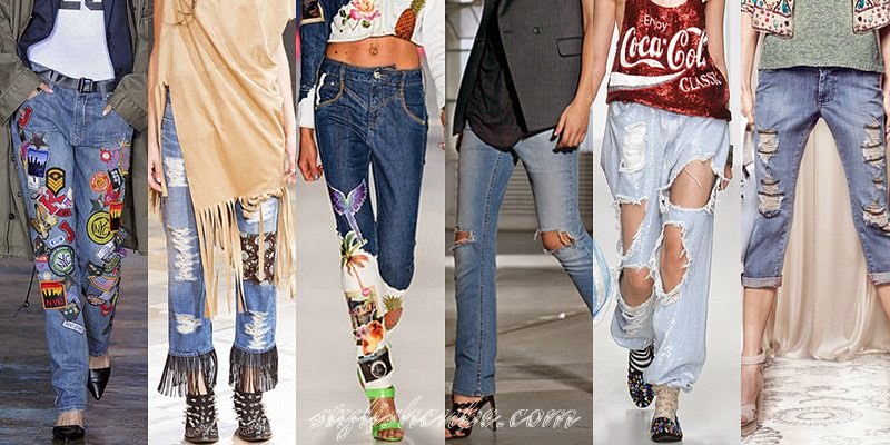 Spring 2014 Women’s Jeans Fashion Trends - Spring Summer 2019 Fashion ...