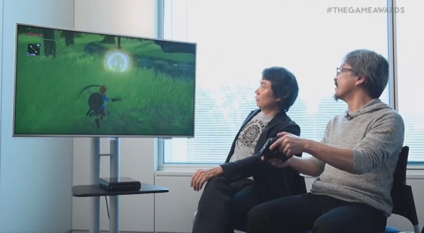 Zelda The Game Awards The Legend of Zelda at The Game Awards jumping off Epona