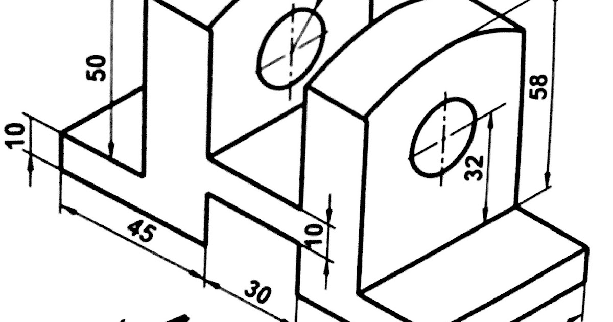 engineering graphics S1 EEEA 201718 Orthographic Projection Examples