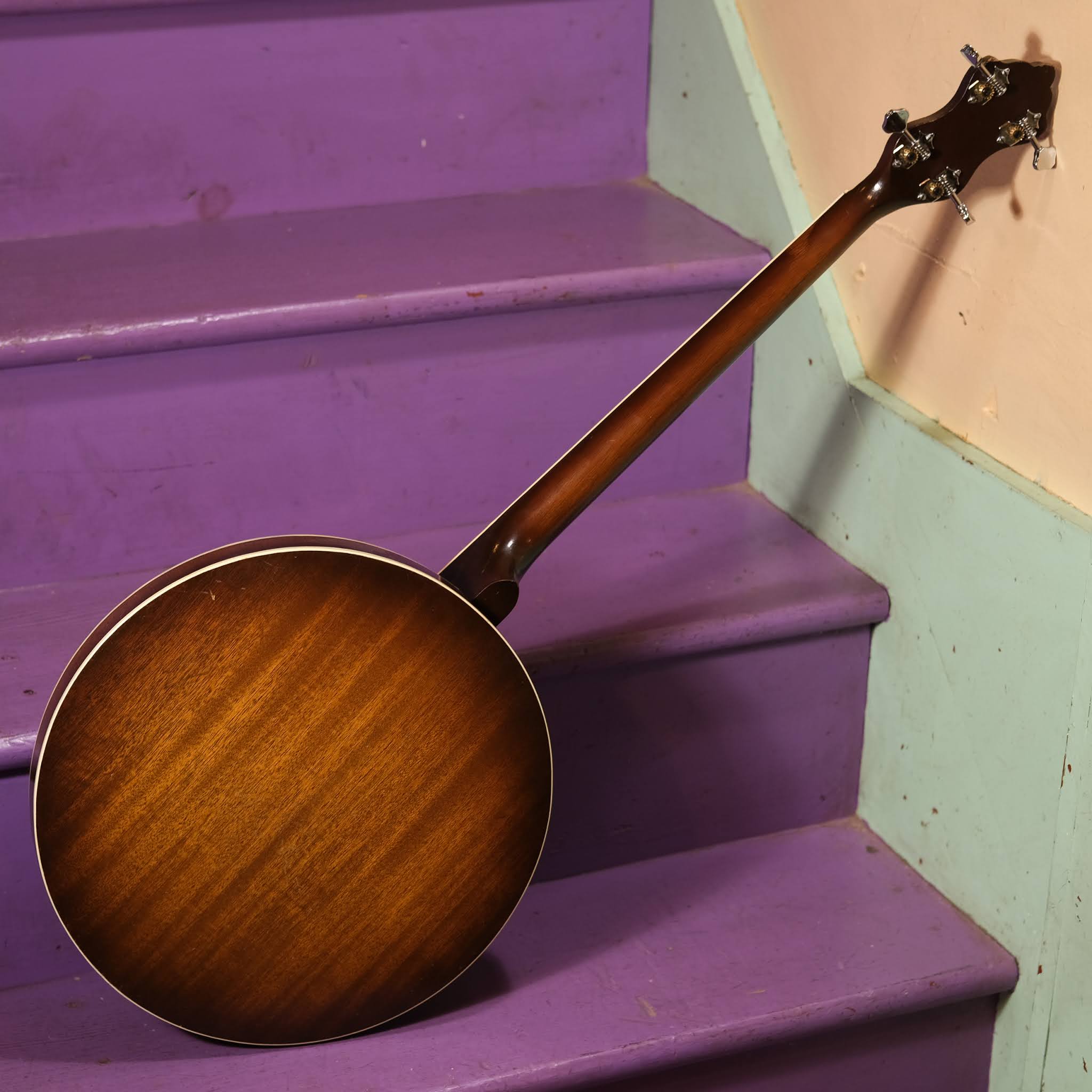 1940s Kaymade Resonator Tenor Banjo