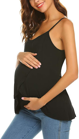 Trendy and Stylish Maternity Tank Top