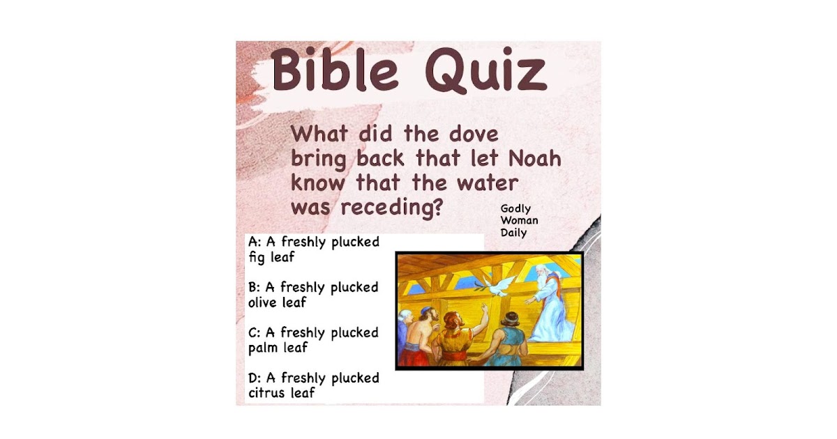 What did the dove bring back that let Noah know that the water was