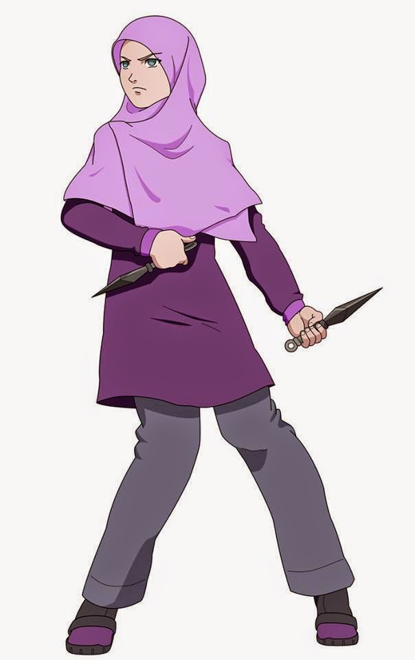 Gambar Penampakan Wanita Serial Naruto Berhijab Sakura Ni Gambar Anime