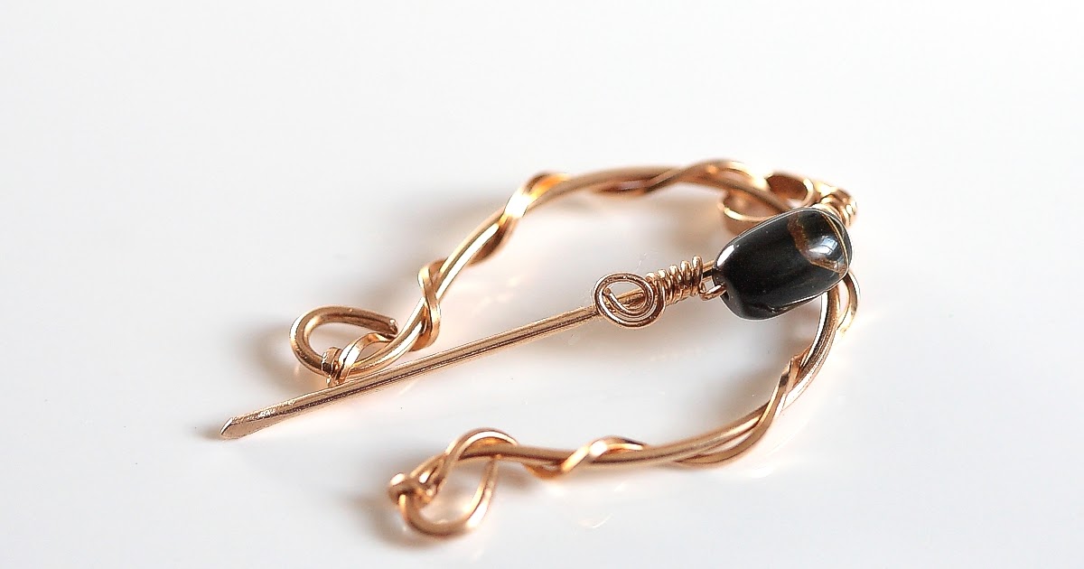 How Use or Attach A Penannular Pin/Brooch Video And New Hot Off The