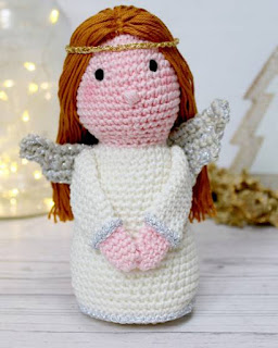 PATRON GRATIS ANGEL AMIGURUMI 47140 👼🏼