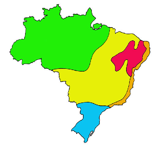 Os climas do Brasil Os climas do Brasil