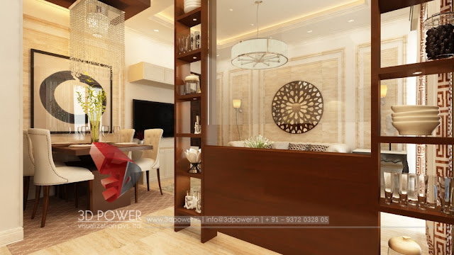 Remarkable 3D Interior Rendering along with Interior Designing
